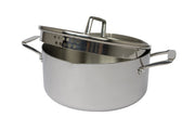 Frigidaire 12-Piece Tri-Ply Stainless Steel Cookware Set